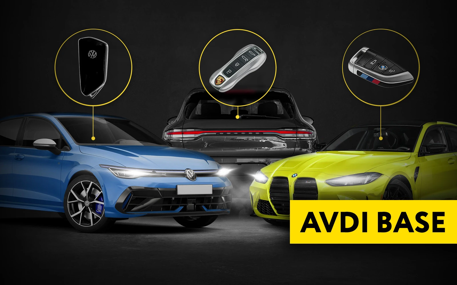 Programmazione chiavi NCF BMW, Audi, VW, Skoda e Porsche