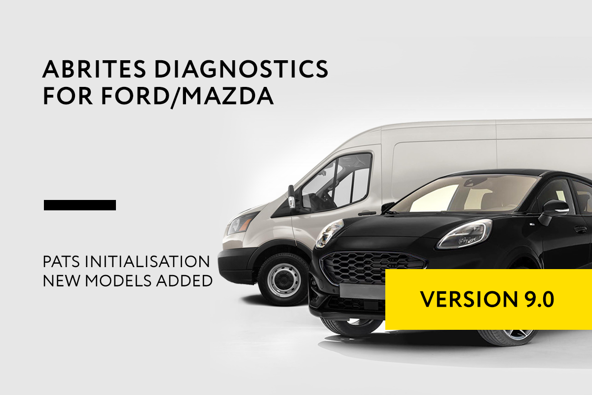 DIAGNOSTICA ABRITES PER FORD/MAZDA VERSIONE 9.0