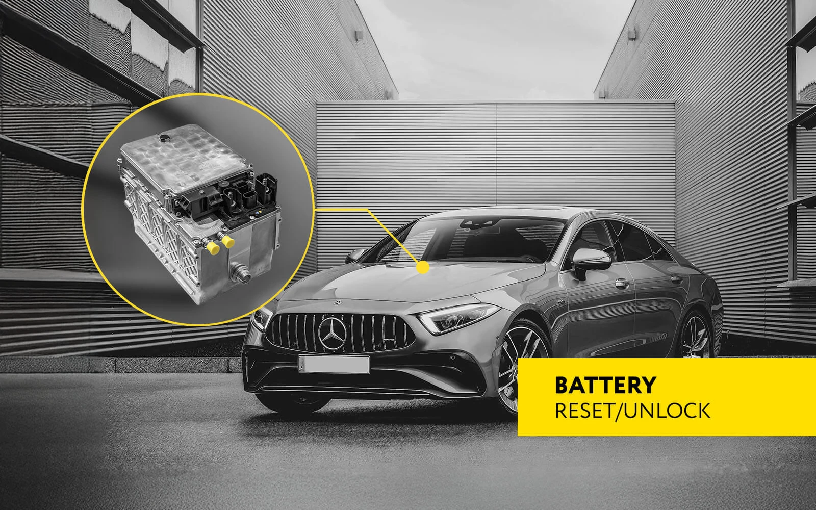 Dal 17 aprile sblocco batteria Mercedes Hybrid senza sostituzione con un clic