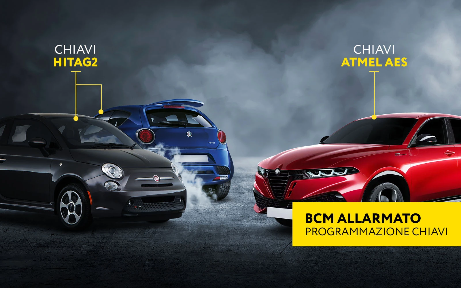 Programmazione chiavi FCA BCM allarmato | Abrites