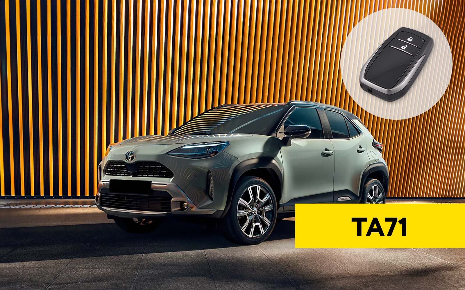 NUOVA CHIAVE HT AES DI TIPO BA ABRITES DISPONIBILE PER I VEICOLI TOYOTA