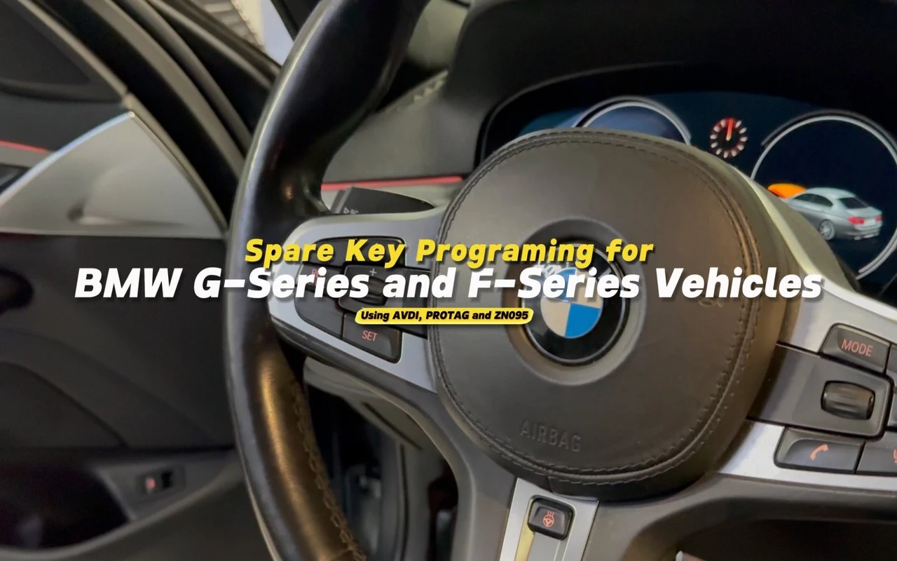 Nuovo Video Tutorial: Programmazione Chiavi auto BMW Serie G e F con Modulo BDC2