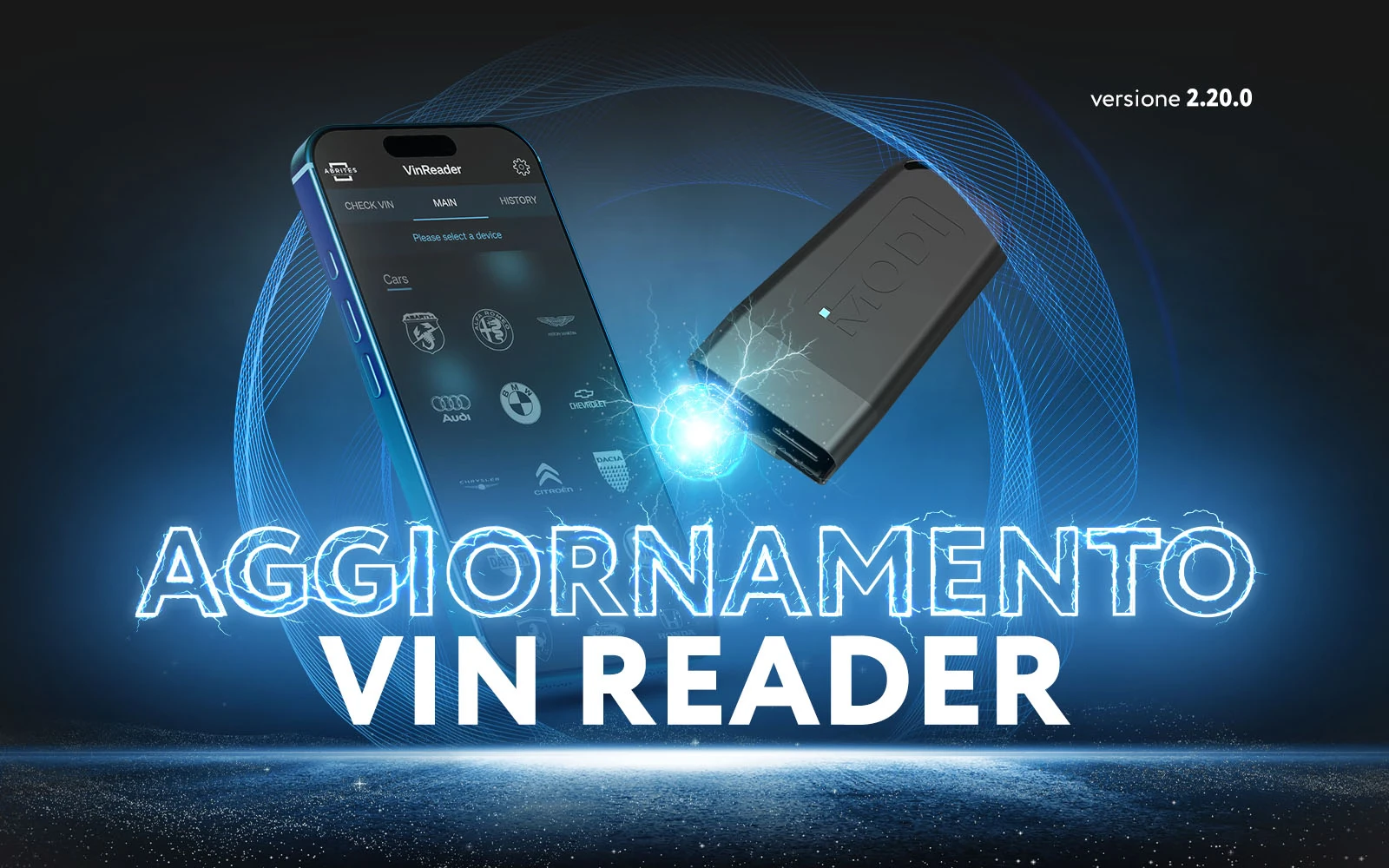VIN Reader si aggiorna: lettura VIN più rapida e nuovi marchi