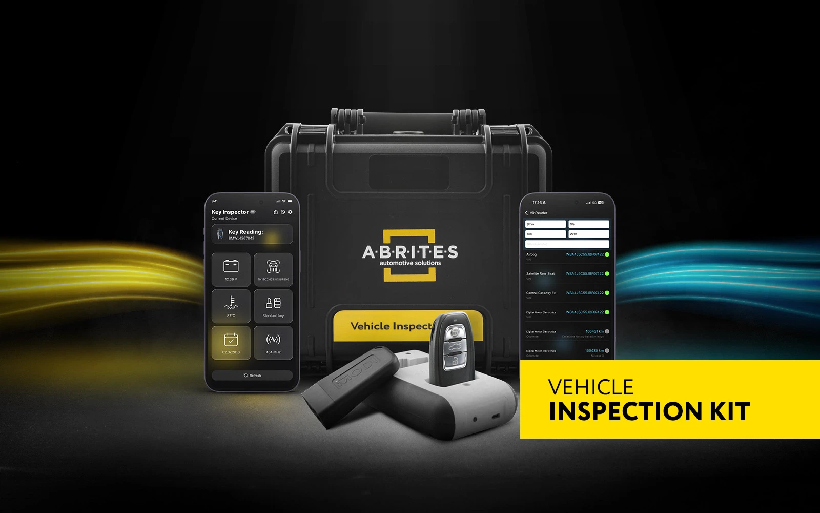 Vehicle Inspection Kit – Soluzione professionale per controlli veicolo in mobilità!