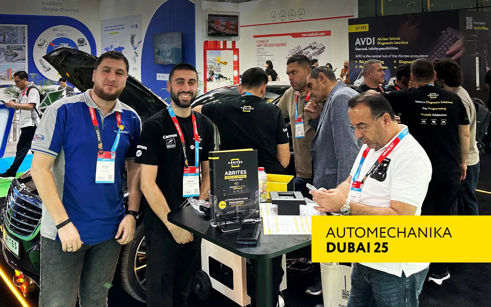Automechanika Dubai è iniziata: Abrites ti aspetta