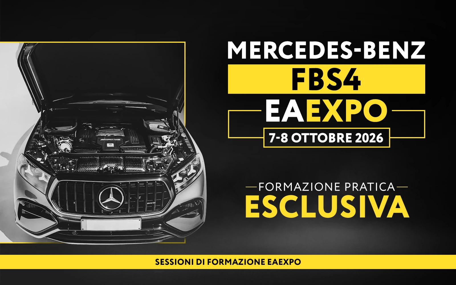 Sblocca tutto il potenziale di Mercedes Benz FBS4 formazione esclusiva a EAExpo 2026