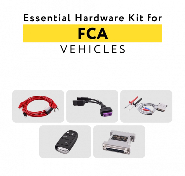 Kit hardware essenziale per veicoli FCA di ABRITES