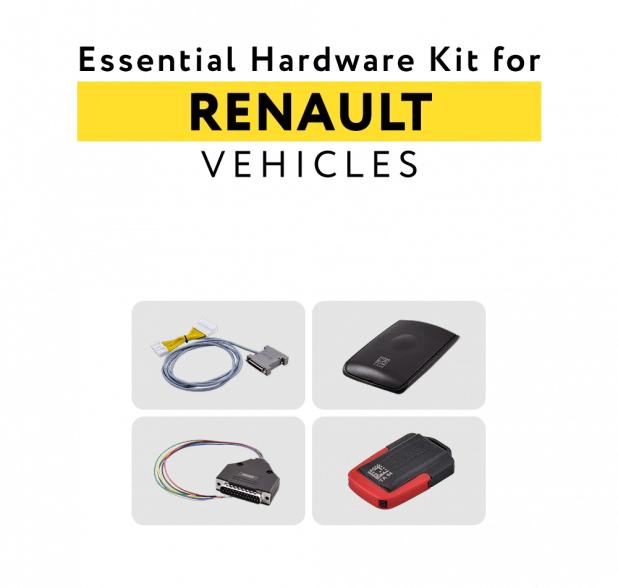 Kit Hardware Essenziale per Veicoli Renault di ABRITES