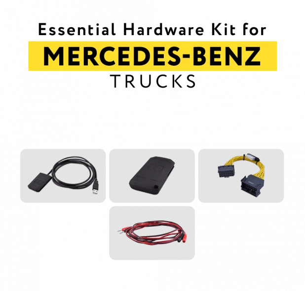 Kit hardware essenziale per camion Mercedes-Benz