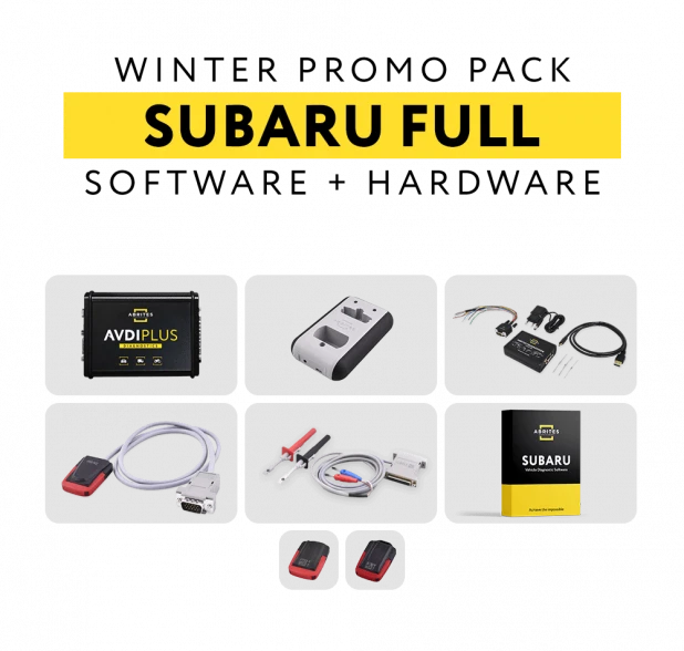 Pacchetto Promo Invernale per veicoli Subaru da ABRITES