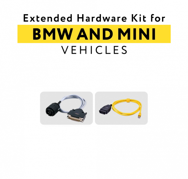 Kit hardware esteso per veicoli BMW e MINI by Abrites