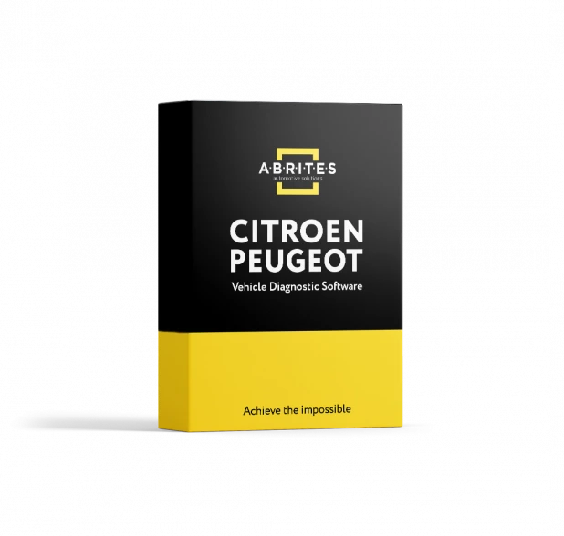 Pacchetto software ABRITES completo per veicoli PSA (Peugeot, Citroen)  V1