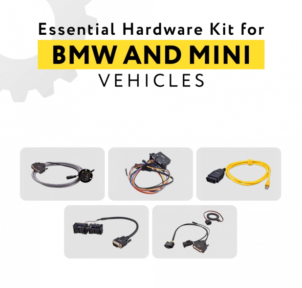 Essential Hardware Kit for BMW and MINI Vehicles by ABRITES