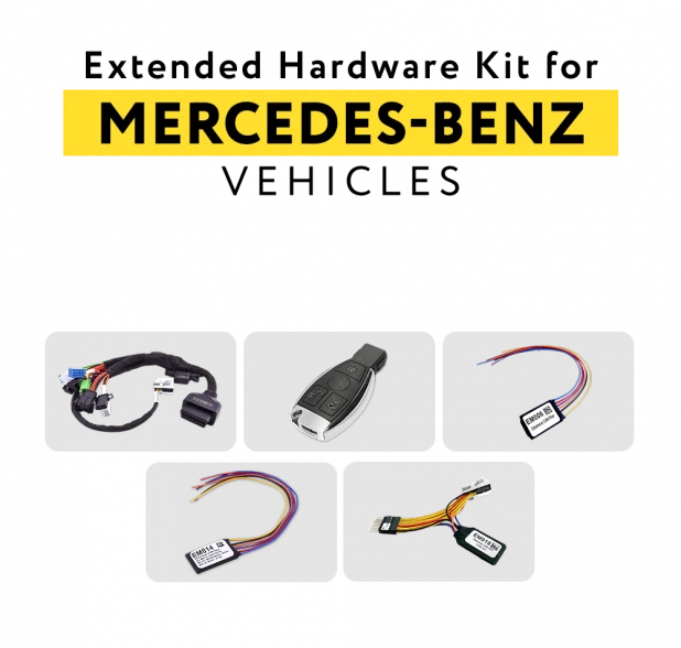 Kit hardware esteso per vetture Mercedes-Benz by Abrites