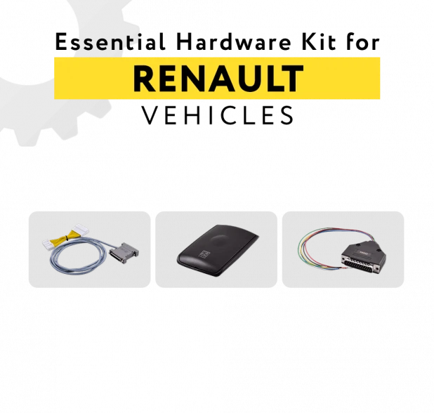 Kit hardware essenziale per veicoli Renault