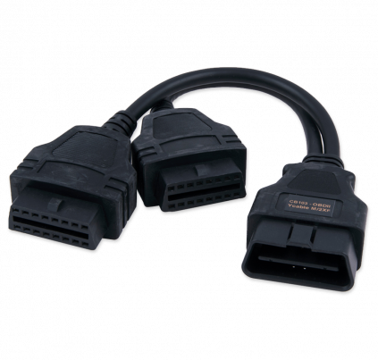 CB103 - OBDII Y cable M/2xF